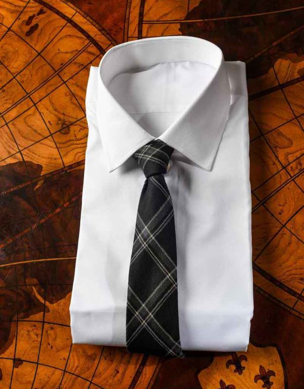 Old Grad Plaid Tie and Shirt