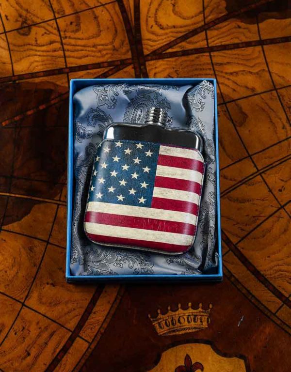 USA Swig Flask